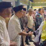 Pemerintah Kabupaten Pelalawan menggelar pelepasan Jamaah Haji Kloter 08 Tahun 2025